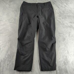 Cabela's Pants Mens XL Black Gore-Tex Waterproof Outdoor Hiking Rain Shell Light